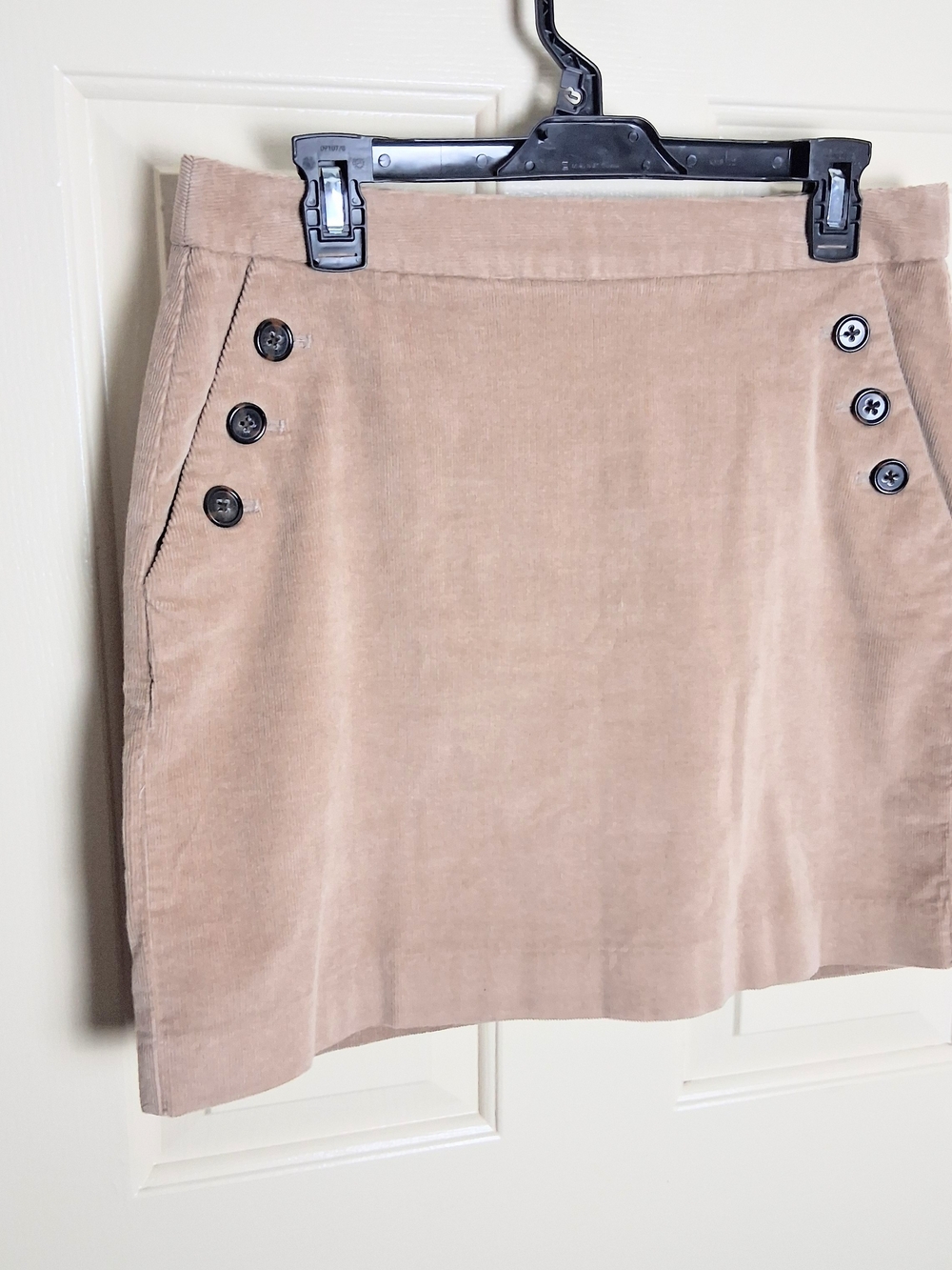 Banana Republic Women Tan Corduroy Mini Skirt Size 8